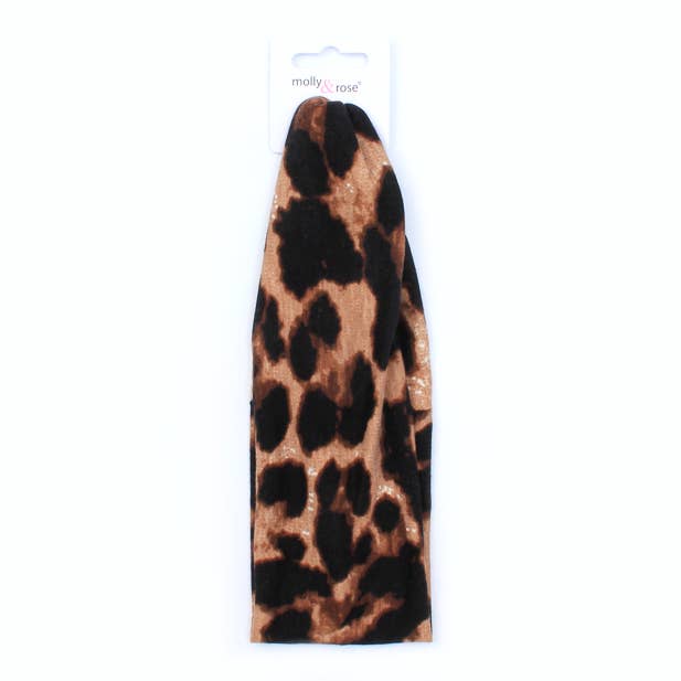 Animal print bandeau