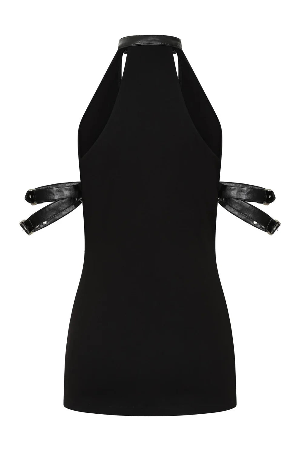 Necessary Evil Aphrodite Plunge Cowl Neck Top
