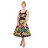 Black Hawaii Halter Strap Dress