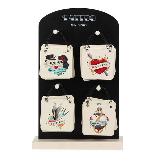 Retro Tattoo Mini Signs