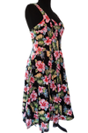 Black Hawaii Halter Strap Dress