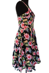 Black Hawaii Halter Strap Dress