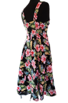 Black Hawaii Halter Strap Dress