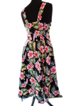 Black Hawaii Halter Strap Dress