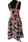 Black Hawaii Halter Strap Dress