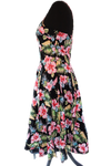 Black Hawaii Halter Strap Dress