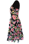Black Hawaii Halter Strap Dress