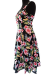 Black Hawaii Halter Strap Dress