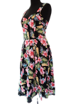 Black Hawaii Halter Strap Dress