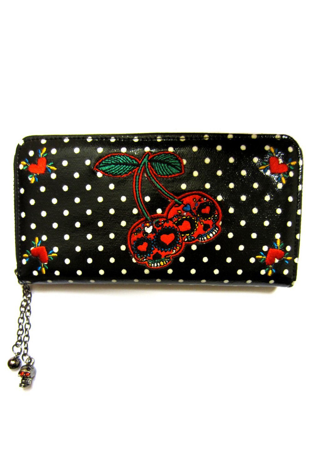 Cherry Skulls Wallet